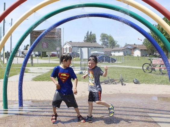 City approves upgrades to splash pad at Porcupine Lake